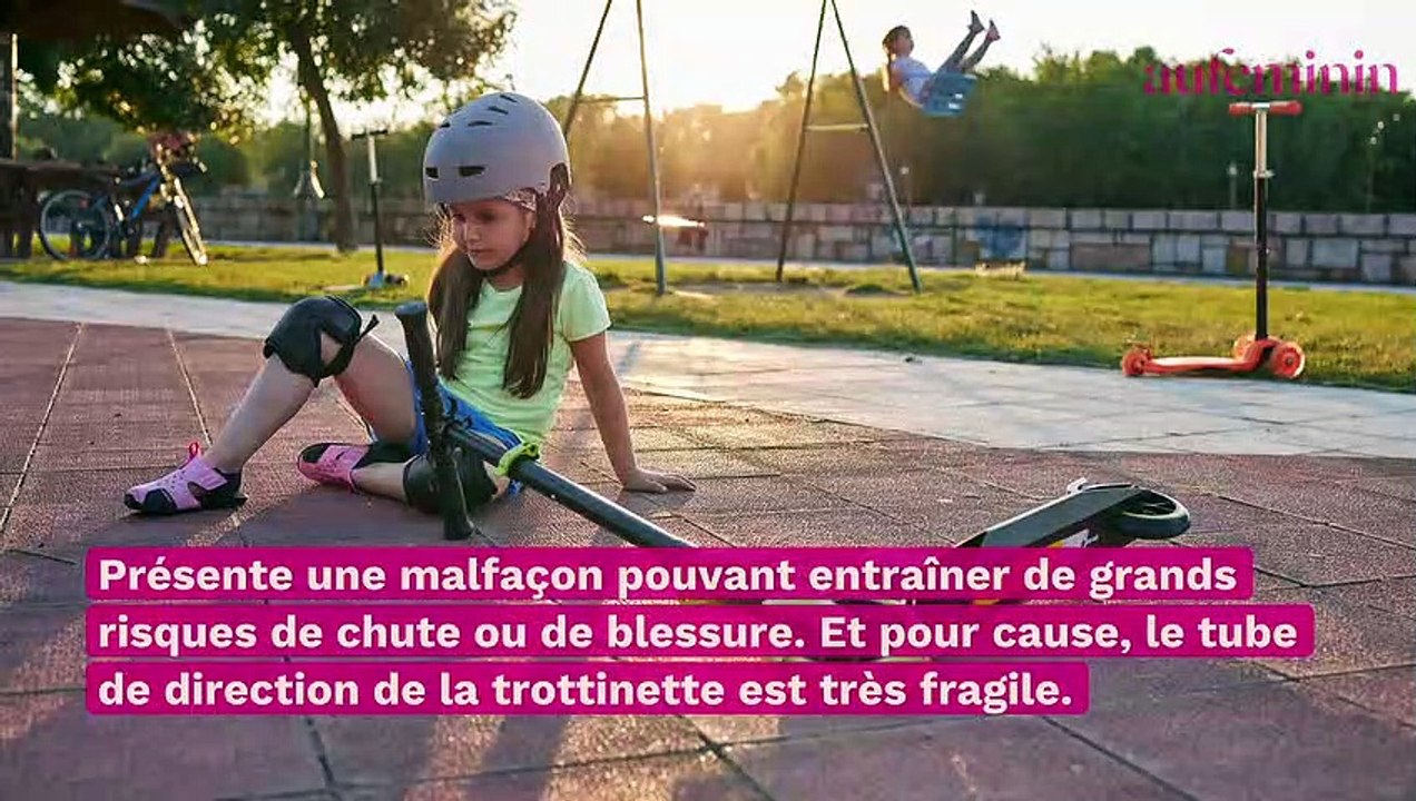 Rappel de produit : attention, cette trottinette pour enfant Décathlon est dangereuse