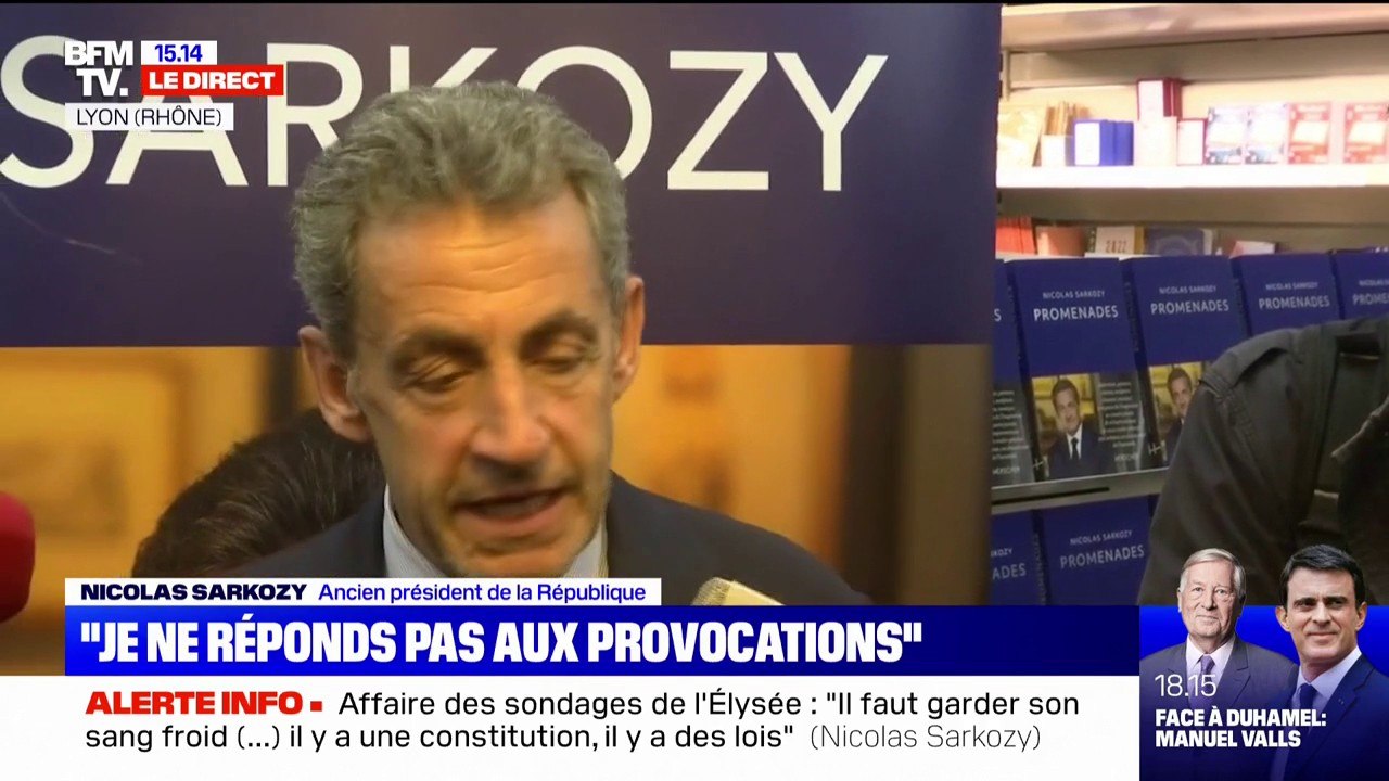 Nicolas Sarkozy: "J'ai toujours respecté mes ob...