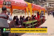 Apurímac: pobladores bloquean corredor minero y exigen atender acuerdos y compromisos
