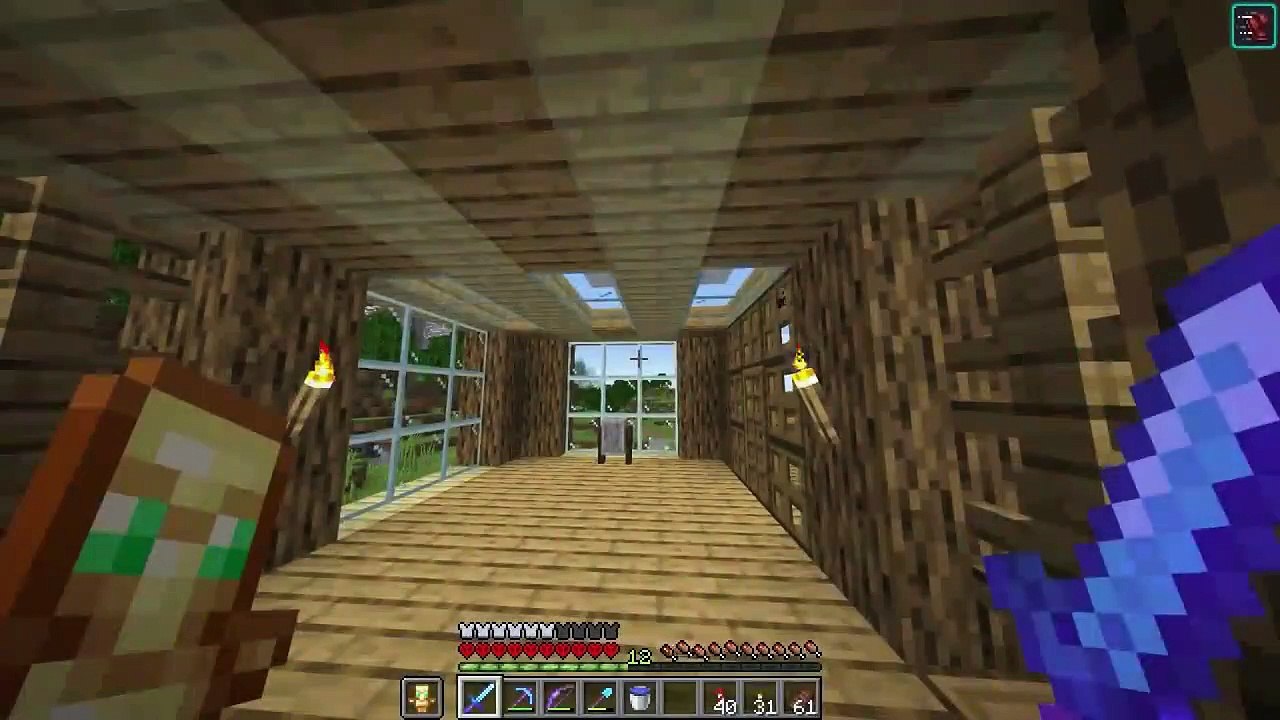 Setting Up A Storage System In Minecraft Hardcore! #6