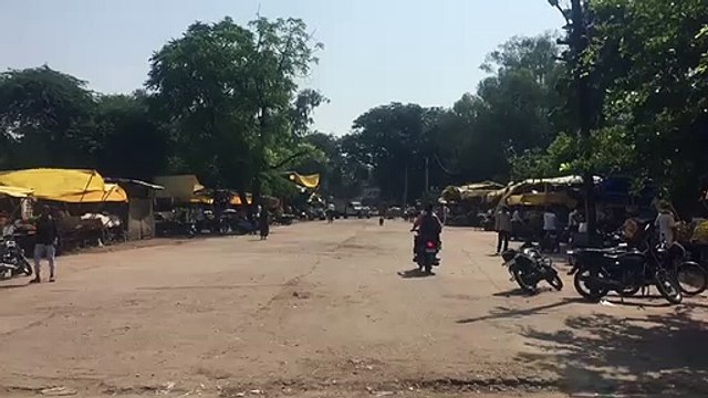हटाया अतिक्रमण, सब्जी मण्डी की रोड दिखी 60 फीट चौड़ी
