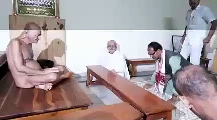 आचार्यश्री विद्यासागर महाराज के जन्मदिवस पर आशीर्वाद लेने दयोदय पहुंचे मुख्यमंत्री, देखें वीडियो