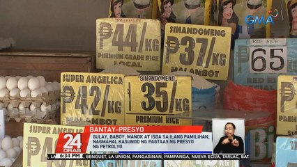 Ilang nagtitinda sa palengke, nalulugi na raw dahil sa taas ng presyo ng petrolyo | 24 Oras