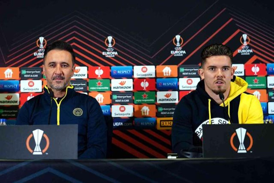 Vitor Pereira: "Antwerp maçından 3 puan almanın çok önemli olduğunu biliyoruz"