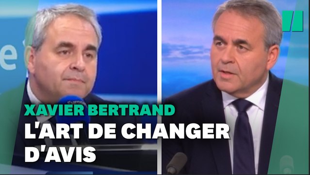 Les trois volte-face de Xavier Bertrand sur le Congrès LR en dix jours