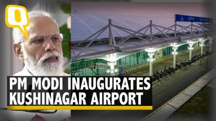 Over 100 Buddhist Monks Attend Inaugration of Kushinagar Airport by PM Modi