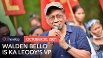 Walden Bello is Ka Leody’s new running mate, vows to fight 'Marcos-Duterte Axis of Evil'