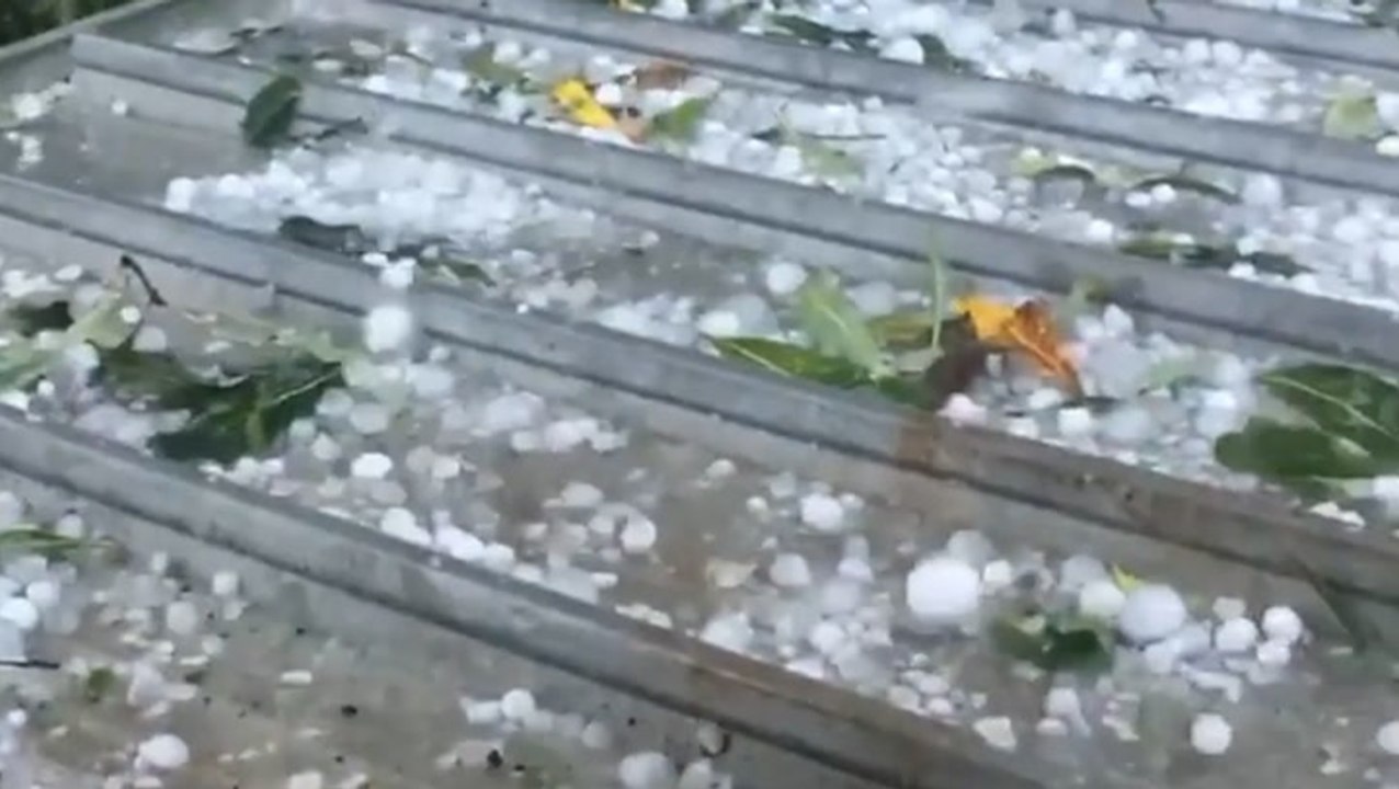 Hailstorm pelts eastern Australia