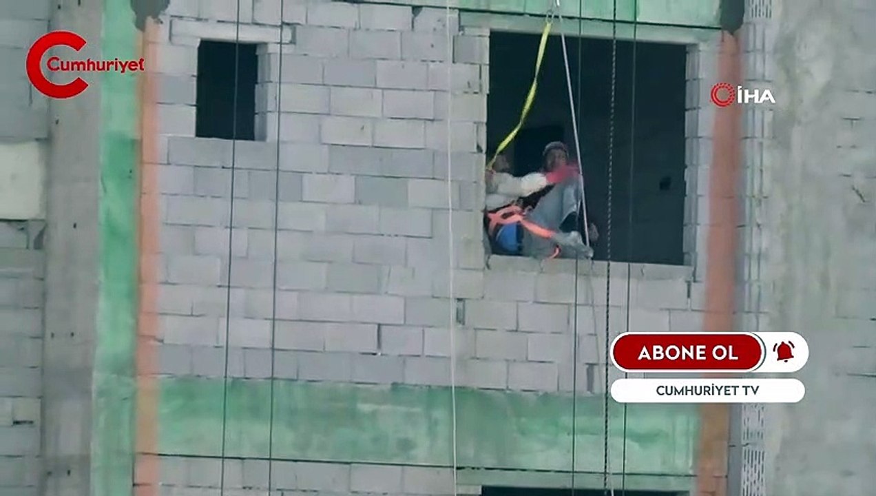 Yaşamla ölüm arasında asılı kaldı