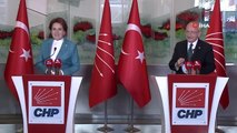 İYİ Parti Lideri Akşener'den CHP'ye 