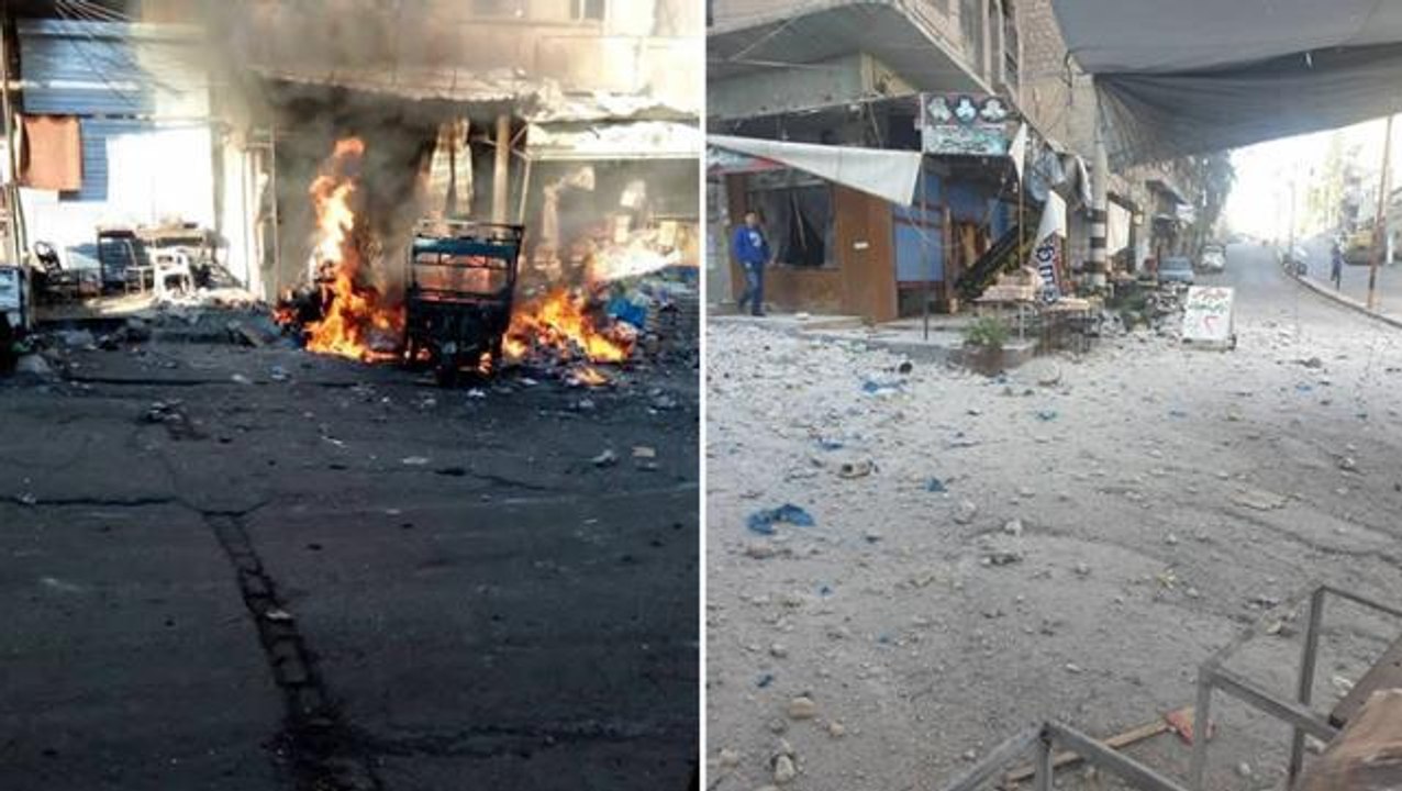 Suriye'de peş peşe iki patlama! 23 kişi öldü, 38 kişi yaralandı