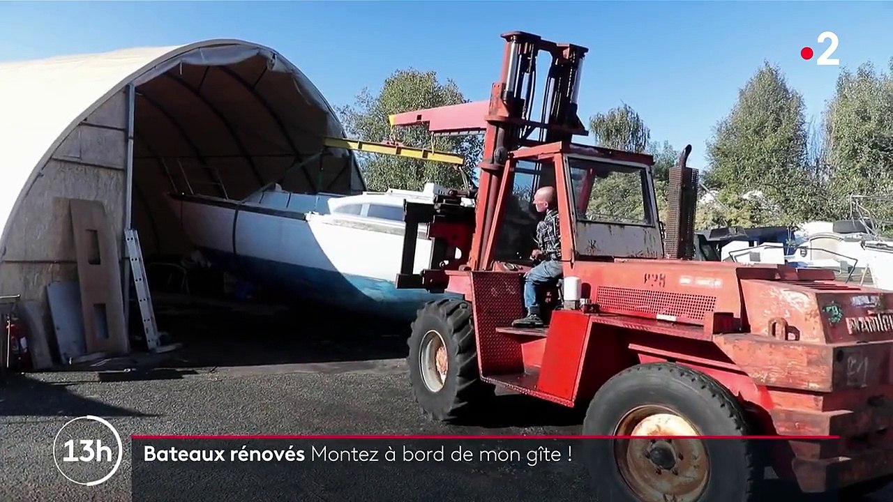 Vacances : Des bateaux transformés en gîtes pour loger les touristes