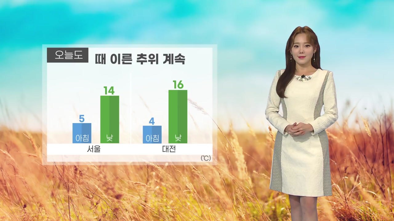[날씨] 오늘도 때 이른 추위...아침까지 내륙 곳곳 짙은 안개 / YTN