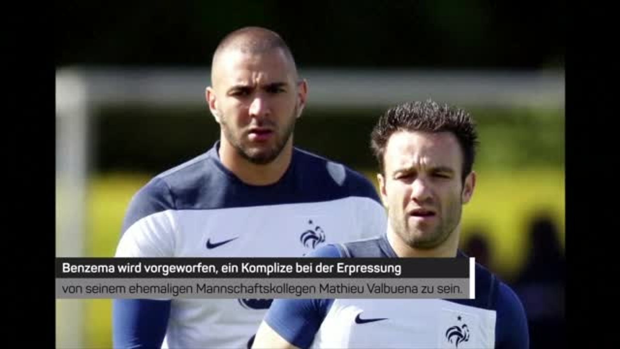Sextape-Affäre: Benzema fehlt bei Prozess-Start