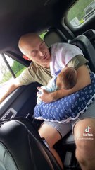 Husband Reacts to Pooping Baby