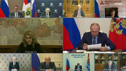 Covid-19, Putin chiude le attività lavorative per una settimana