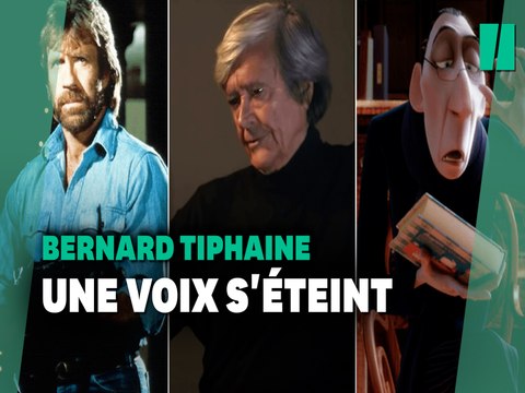 Bernard Tiphaine était la voix de Chuck Norris mais vous en connaissez bien plus que celle-ci