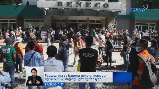 Pagtatalaga sa bagong general manager ng BENECO, naging ugat ng tensyon | Saksi