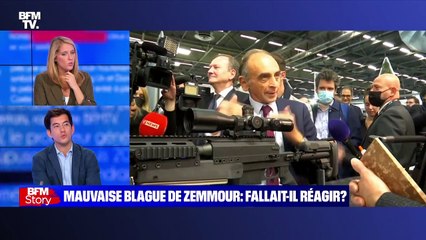 Story 6 : Mauvaise blague d'Éric Zemmour, fallait-il réagir ? - 20/10