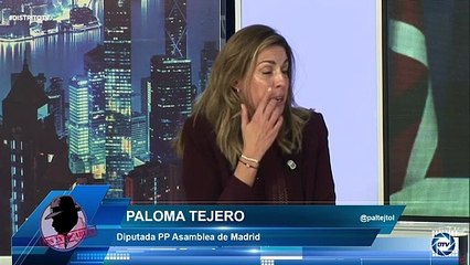 Paloma Tejero: La sociedad española debe estar del lado de las víctimas y no de los verdugos, este Gobierno es capaz de cualquier cosa