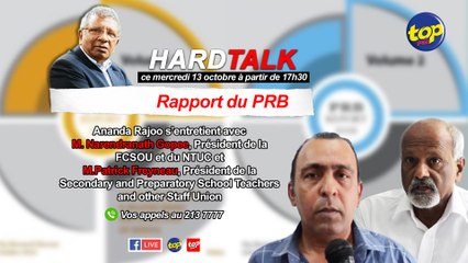 Hard Talk : Rapport du PRB : Entre déception et demi-hostilité dans la fonction publique