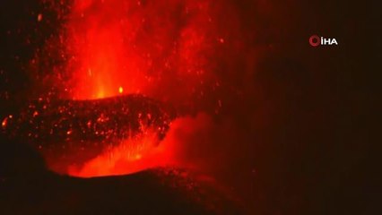 La Palma'daki yanardağda lav çıkışı hızlandı