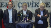 TFF ile Kulüpler Birliği, MHK'yi görüştü - Ahmet Ağaoğlu ve Servet Yardımcı (2)