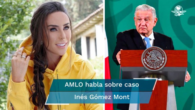 Gobierno no cederá a evasión fiscal, dice AMLO tras ficha roja de Interpol para Inés Gómez Mont