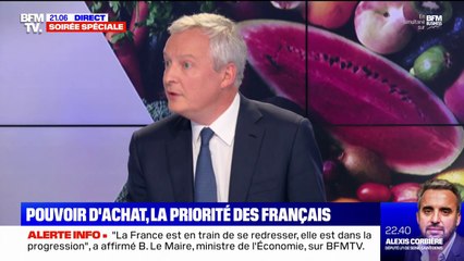 Bruno Le Maire sur la hausse des prix de l'énergie: "Ma responsabilité, c'est de protéger les Français"