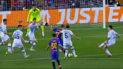 2021 ملخص مباراة برشلونة ودينامو كييف 1-0 هدف  بيكيه دورى ابطال اوروبا