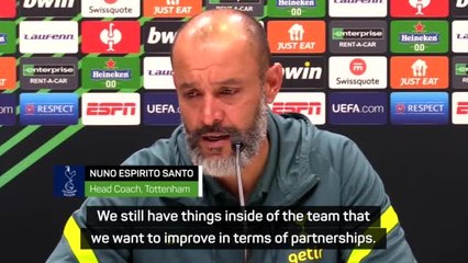 Nuno looking for more Spurs improvement despite three straight wins
