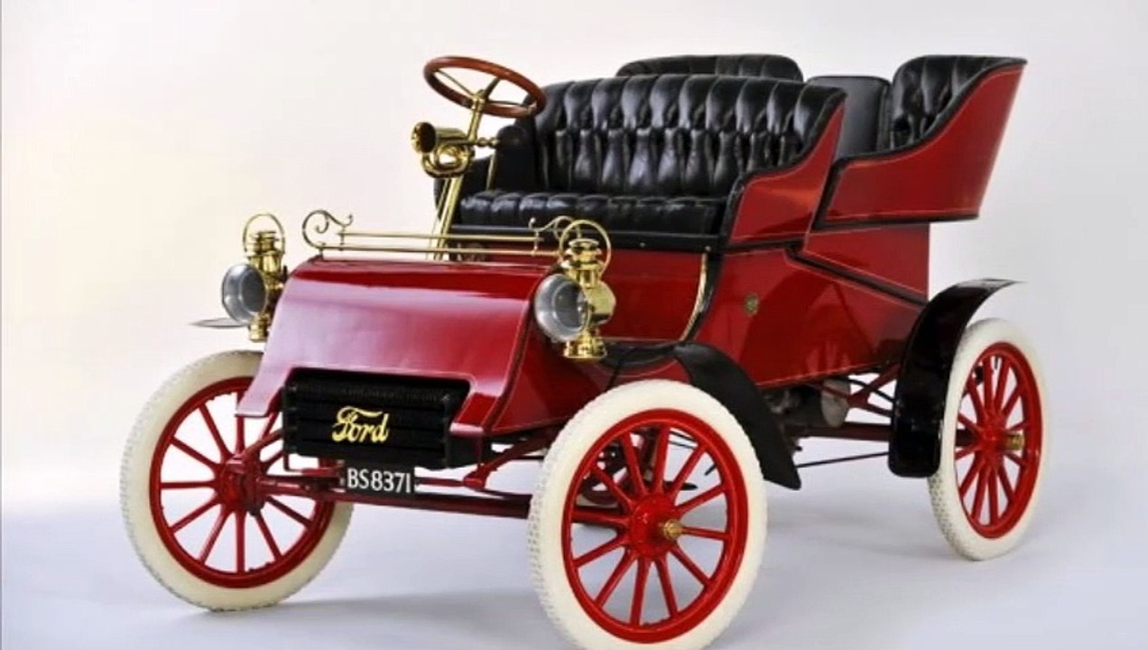 Die  erfindung der ersten rennautos und des fliesbandes