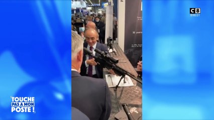 Eric Zemmour pointe des journalistes avec un sniper