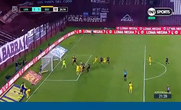Torneo Liga Profesional de Futbol 2021: Lanus 1 - 1 Boca (Primer Tiempo)