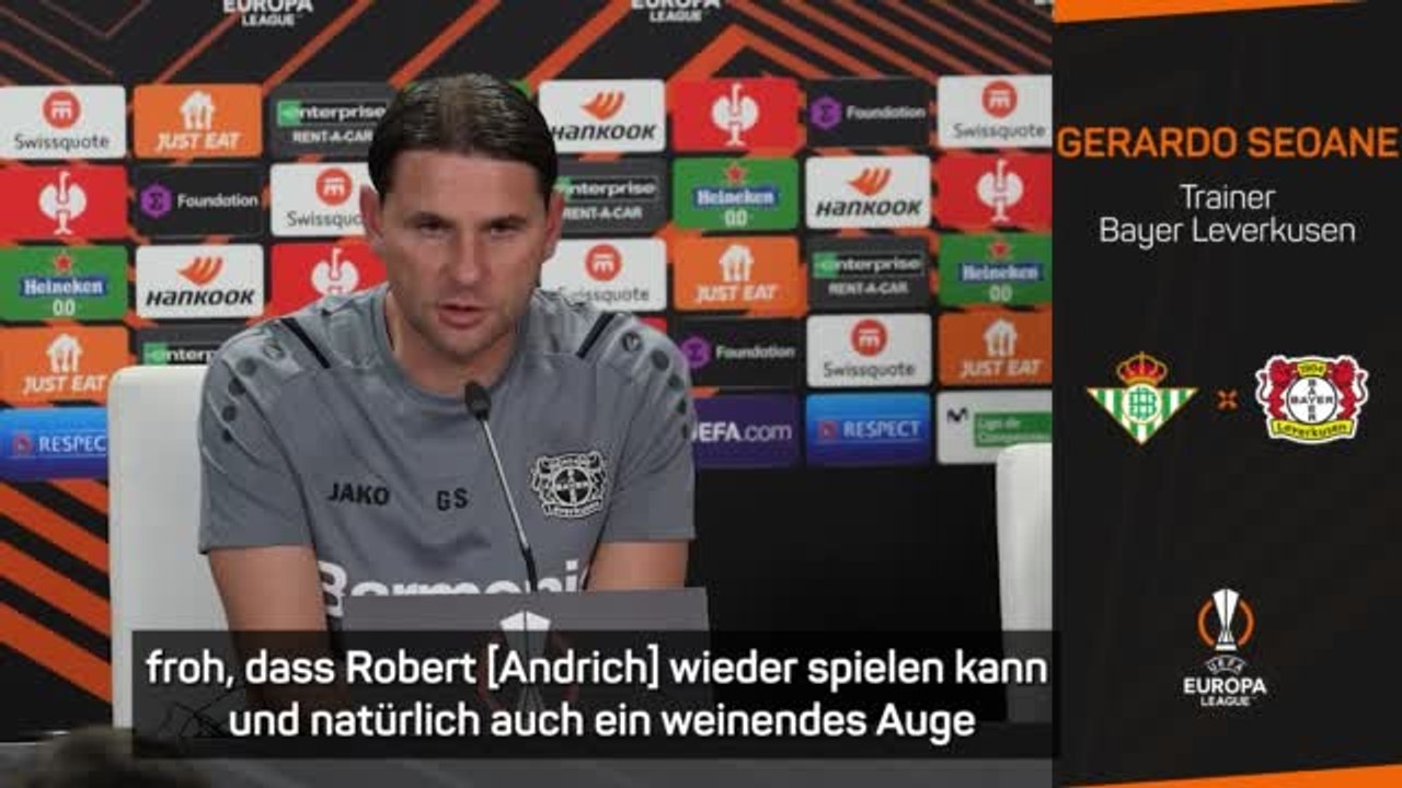 Seoane: “Nicht kopflos nach vorne stürmen”