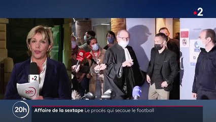 Affaire de la "sextape" : le procès débute sans Karim Benzema, Mathieu Valbuena était bien présent