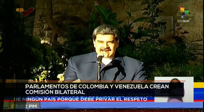 teleSUR Noticias 20-10 17:30: Colombia y Venezuela crean comisión para normalizar sus relaciones