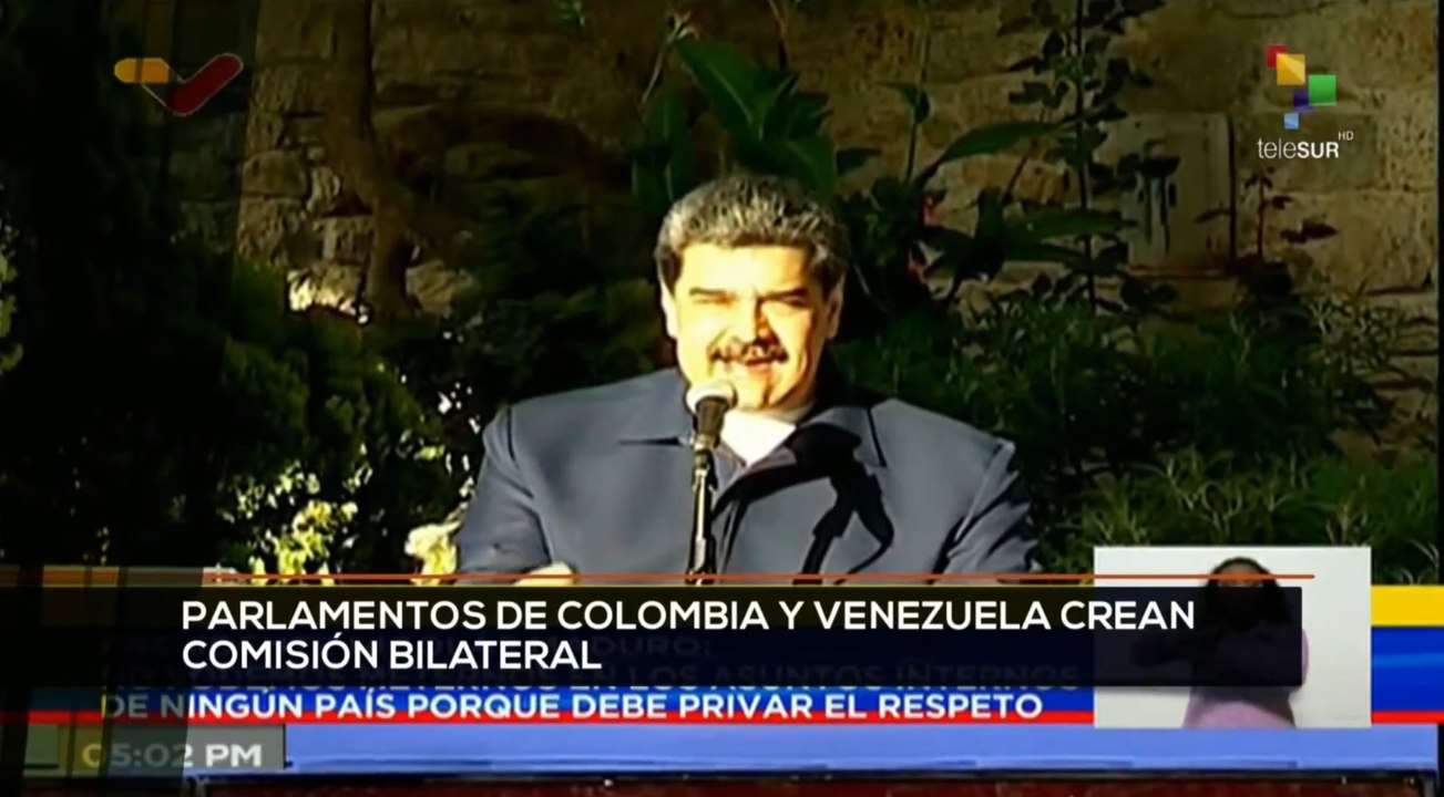 teleSUR Noticias 20-10 17:30: Colombia y Venezuela crean comisión para normalizar sus relaciones
