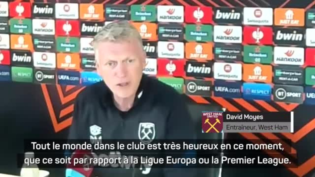 Groupe H - Moyes : "Aller loin dans cette compétition"