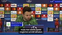 Wolfsburgs Steffen bedient: 