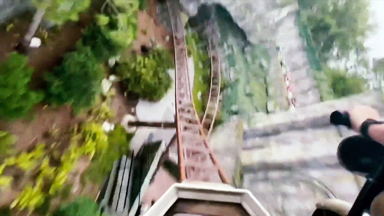 Hagrid s Magical Creatures Motorbike Adventure Islands of Adventure 4K Roller Coaster POV Video