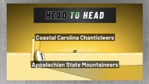 Coastal Carolina Chanticleers at Appalachian State Mountaineers: Over/Under