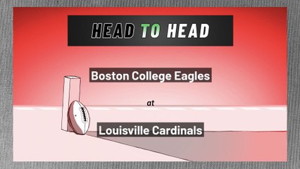 Boston College Eagles at Louisville Cardinals: Over/Under
