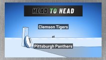 Clemson Tigers at Pittsburgh Panthers: Spread