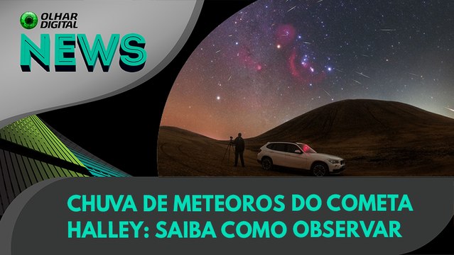 Ao Vivo | Chuva de meteoros do Cometa Halley: saiba como observar | 20/10/2021 | #OlharDigital