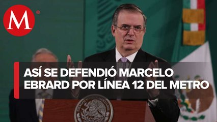 Yo no revisaba pernos en L12; _para eso se creó Proyecto Metro__ Ebrard