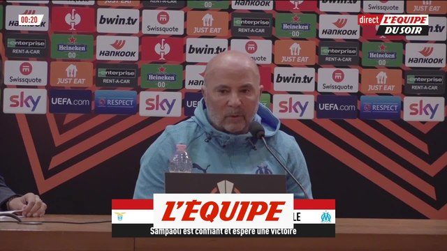 Sampaoli : « On a deux finales à jouer » - Foot - Ligue Europa - OM