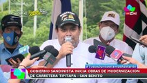 Gobierno Sandinista inicia obras de modernización de carretera Tipitapa – San Benito
