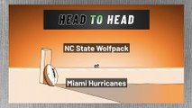 NC State Wolfpack at Miami Hurricanes: Over/Under