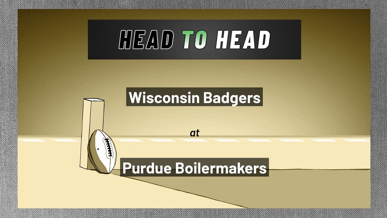Wisconsin Badgers at Purdue Boilermakers: Spread